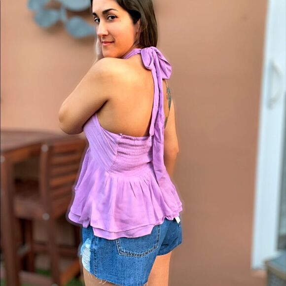 Mustard Seed halter top - Picture 2 of 3